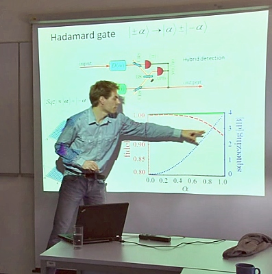 Videos from recent seminar talks on quantum information processing