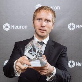 Lukáš Slodička received prestigious Neuron Award