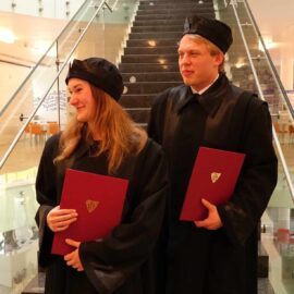 Congratulations to M.S. Anežka Dostálová and M.S. Filip Juráň